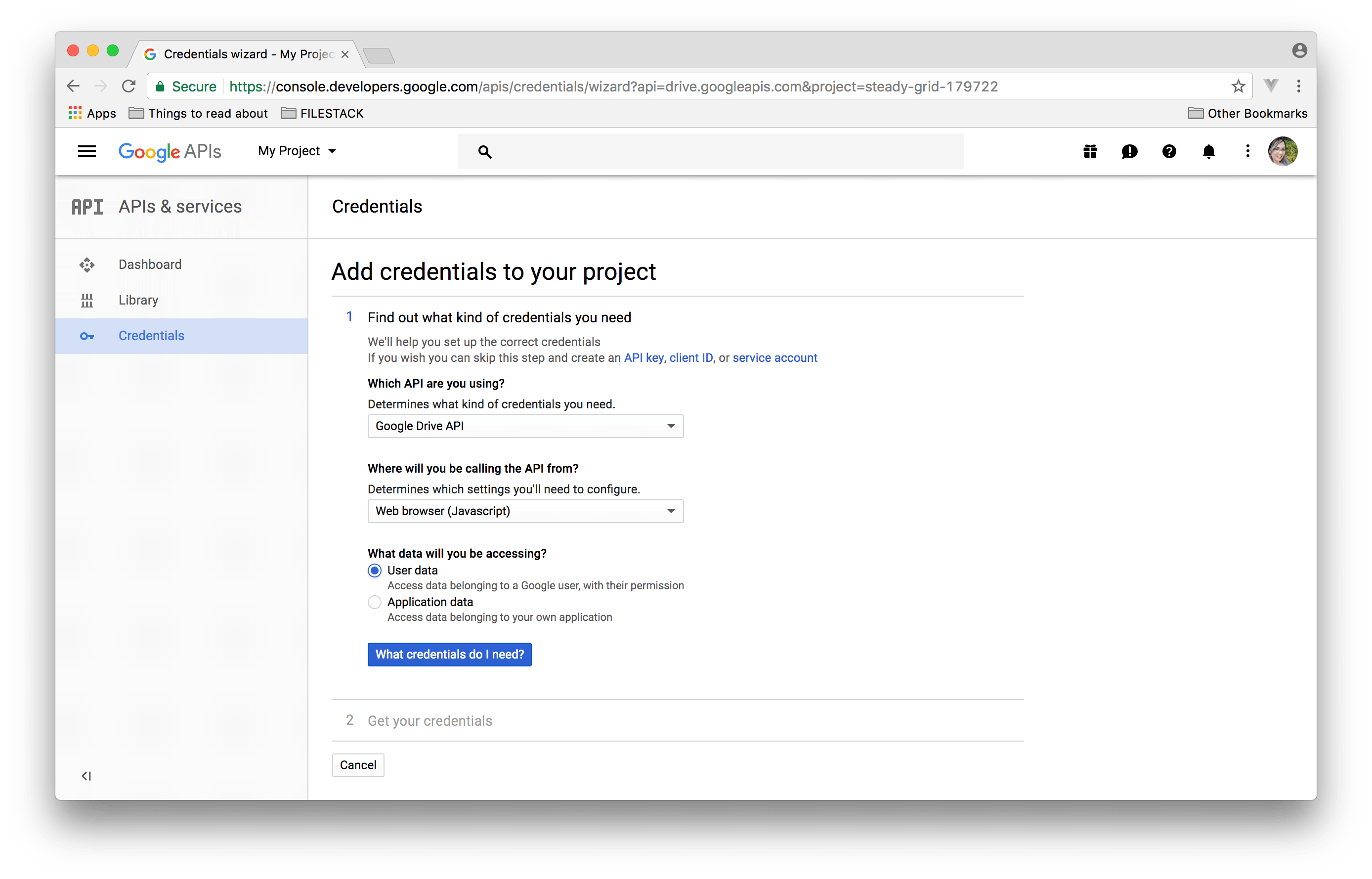 Connecting to Google services using custom OAuth client